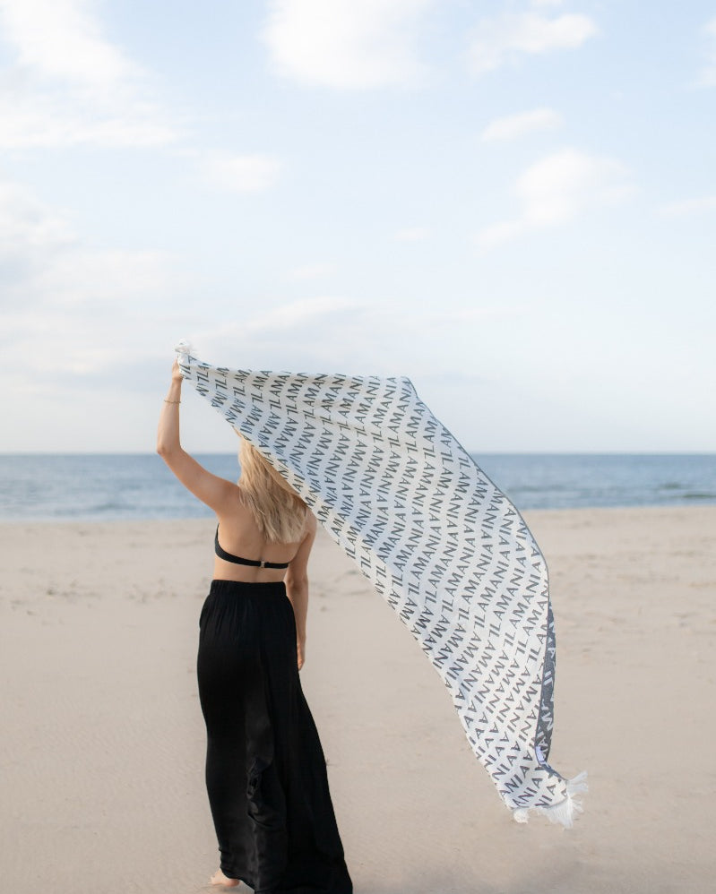 Ręcznik plażowy Soft Black