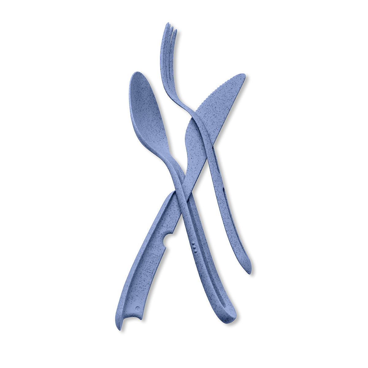 Sztućce Organic blue kpl. 3 szt.