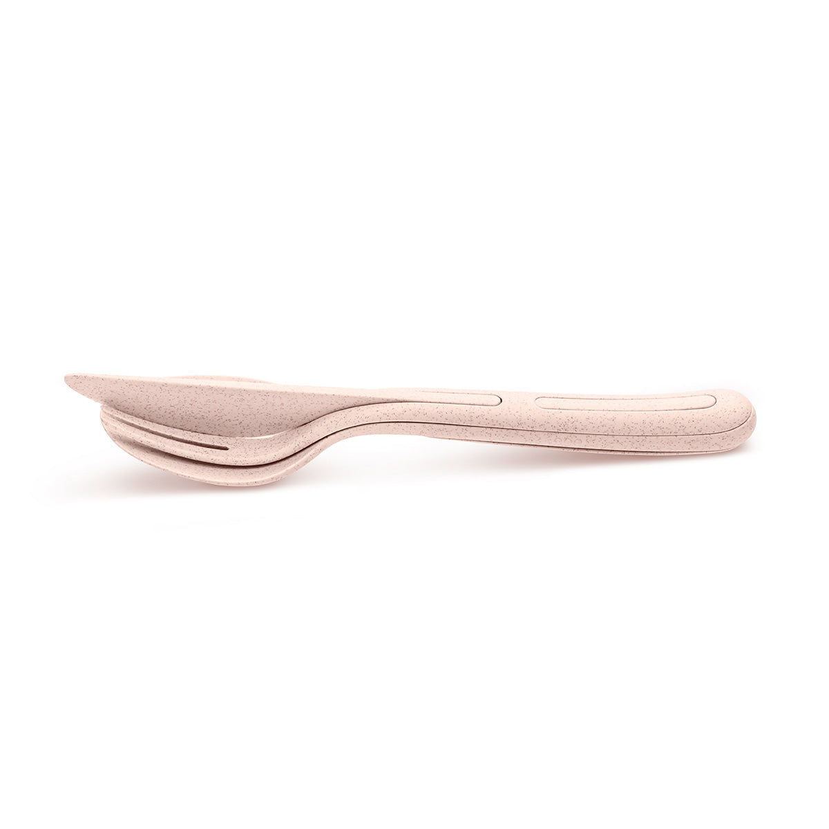 Sztućce Organic pink kpl. 3 szt.