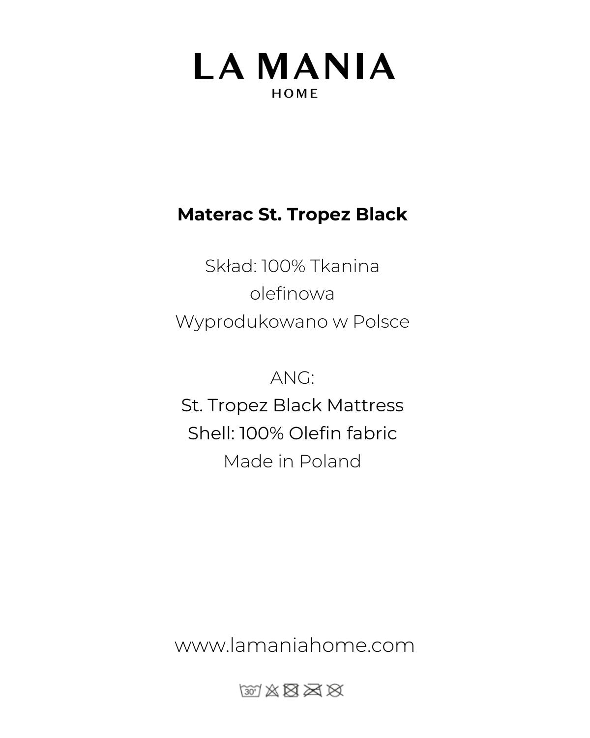 Saint Tropez Black Mattress
