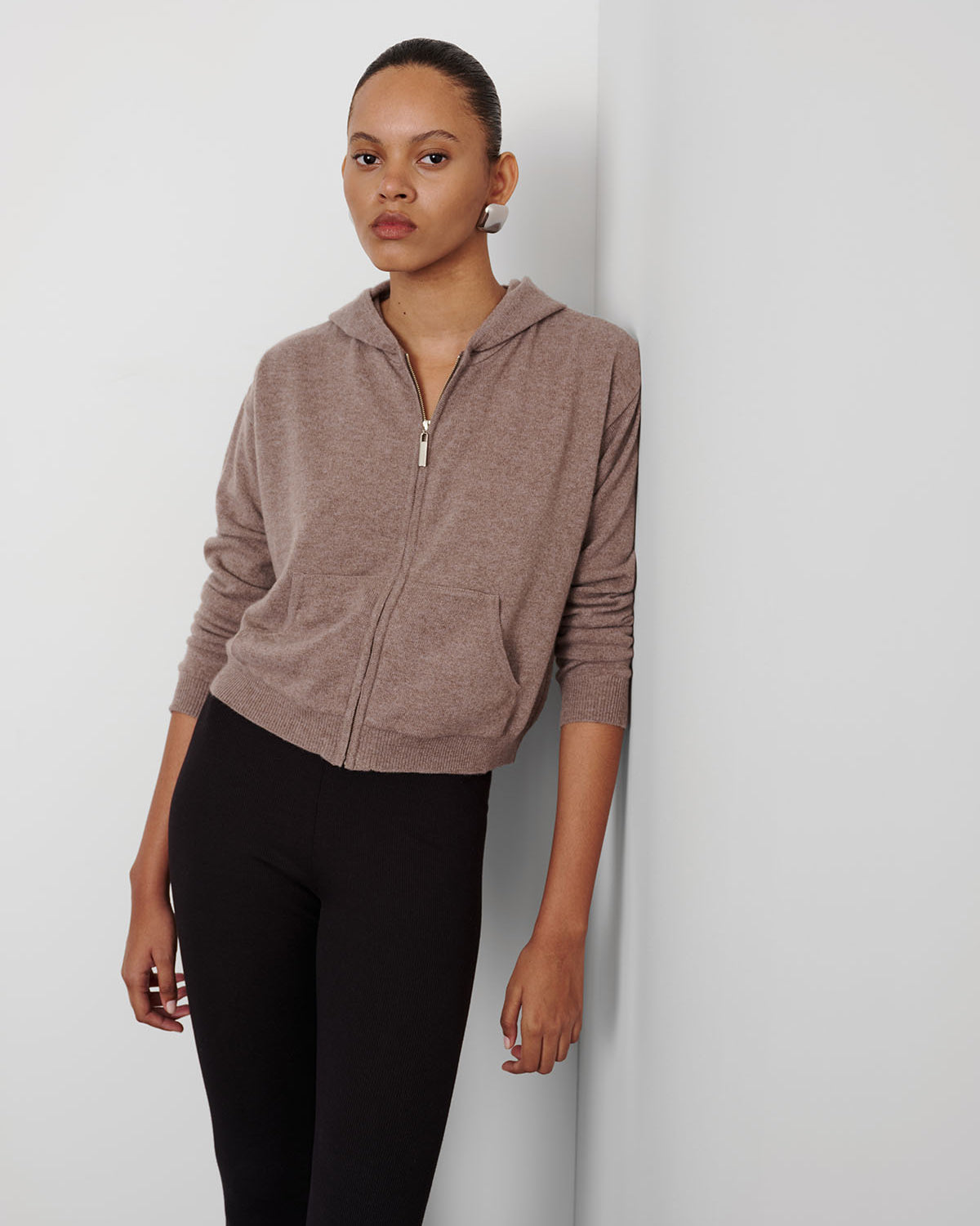 BLUZA ROZPINANA MARE TAUPE