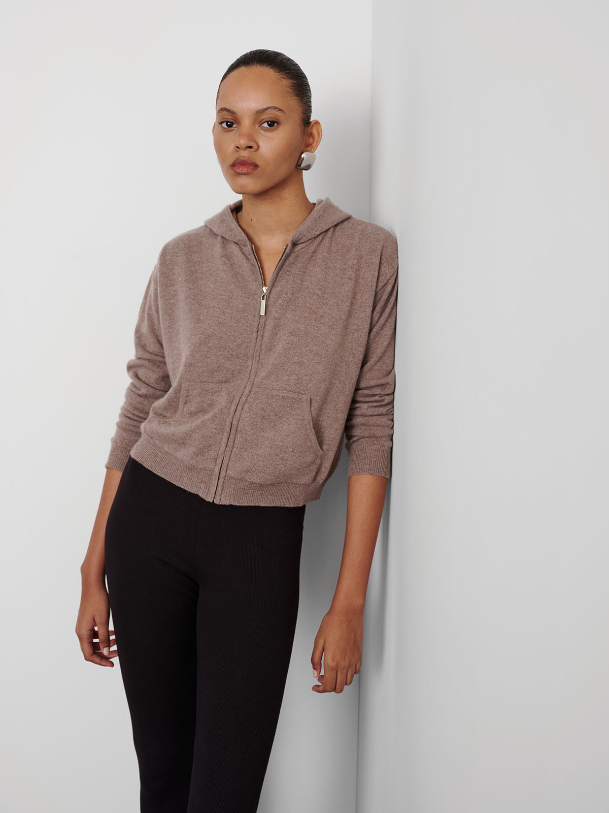 BLUZA ROZPINANA MARE TAUPE