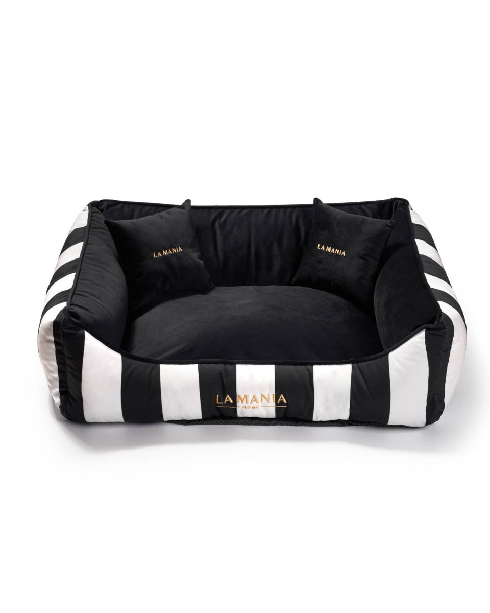 Legowisko dla psa Stripes Black M