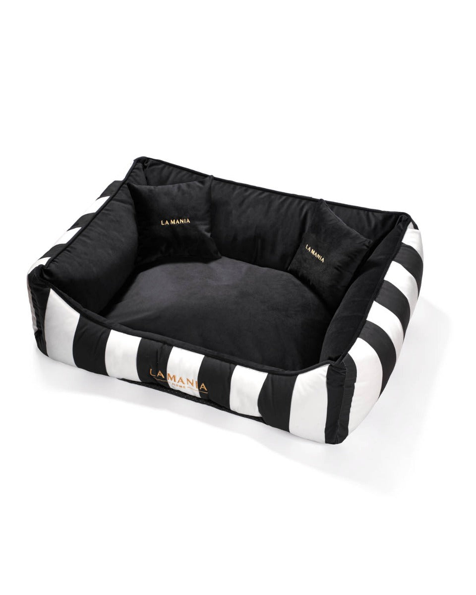 Legowisko dla psa Stripes Black M