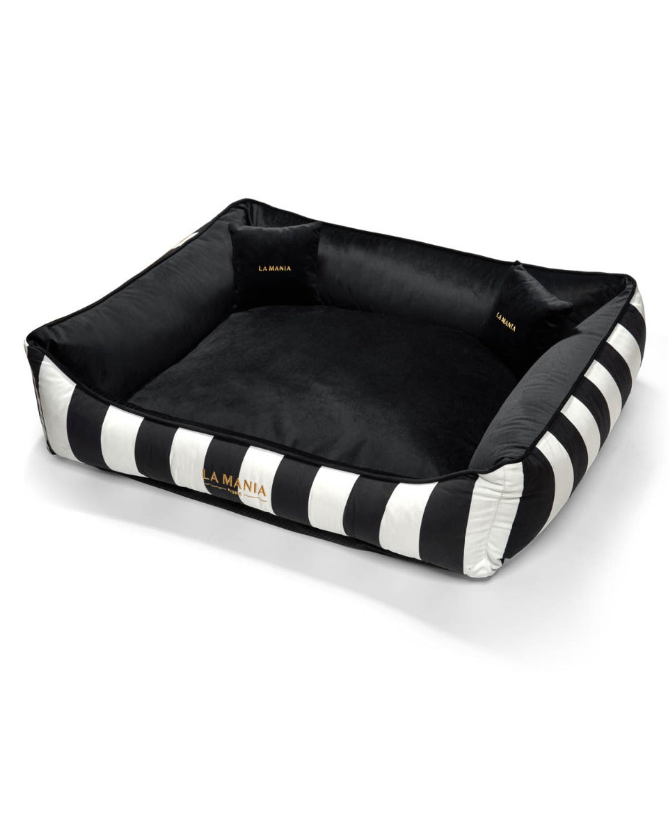 Legowisko dla psa Stripes Black L