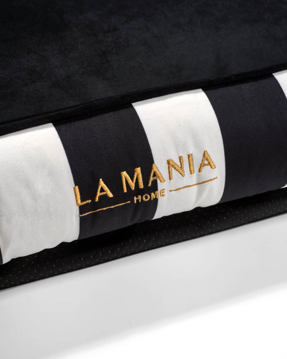 Legowisko dla psa Stripes Black L
