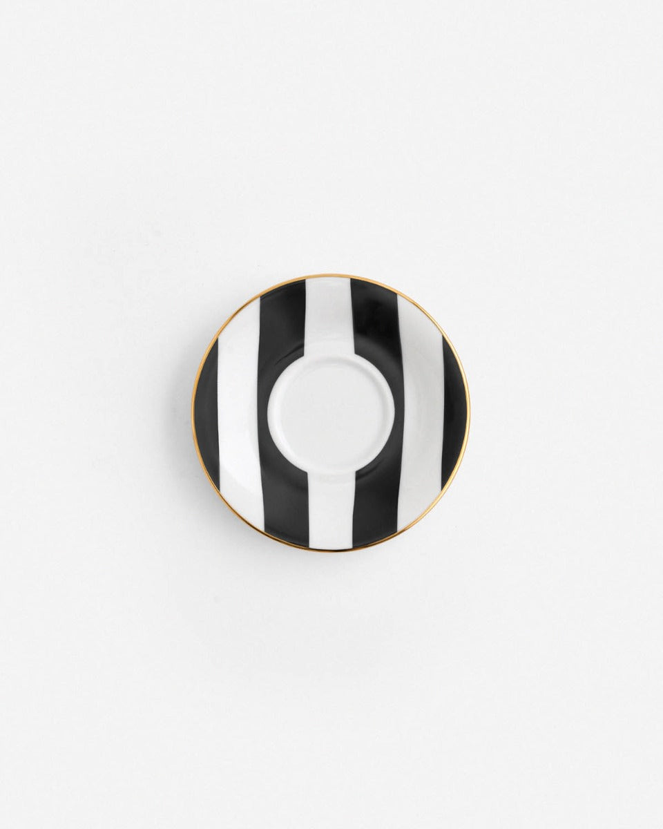 Filiżanka do espresso Stripes black