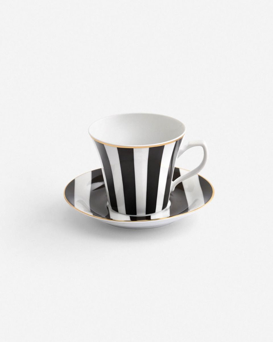 [Test] Stripes Black Cup