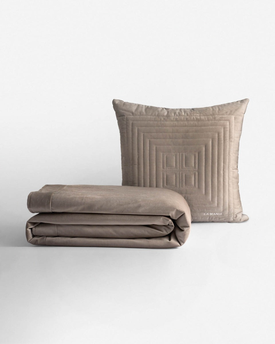 Poduszka Velvet Touch Taupe