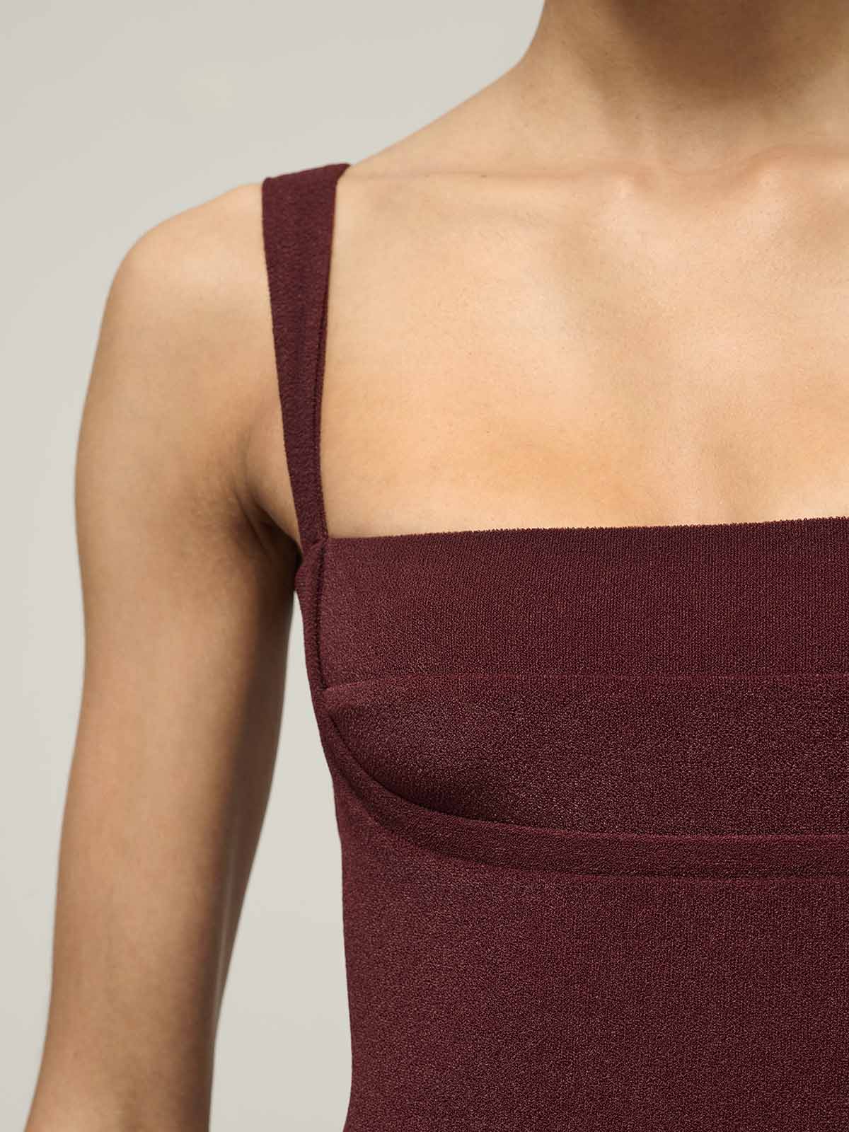 STRÓJ KĄPIELOWY FRANCESCA BURGUNDY
