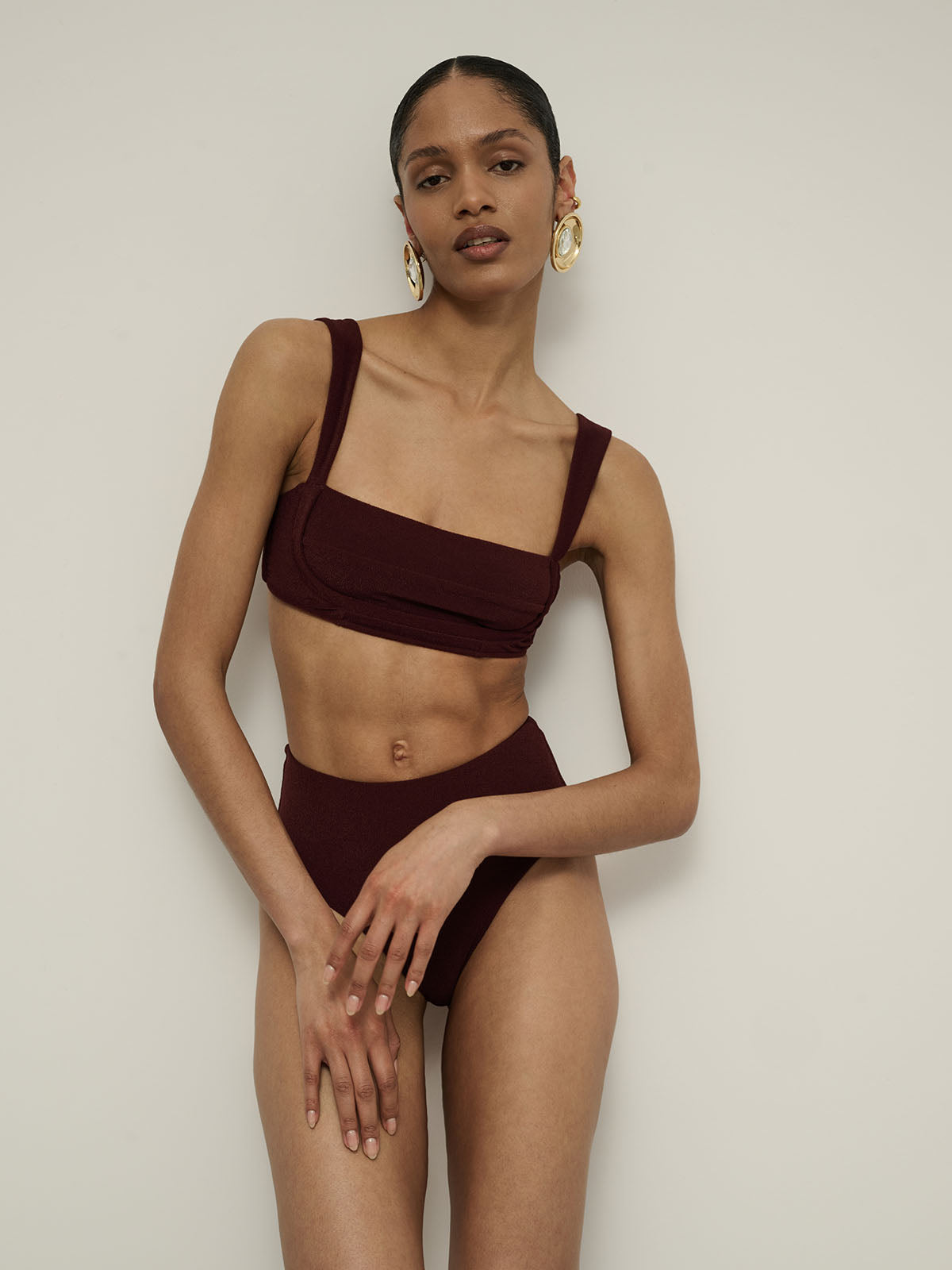 DÓŁ OD BIKINI ELENA BURGUNDY