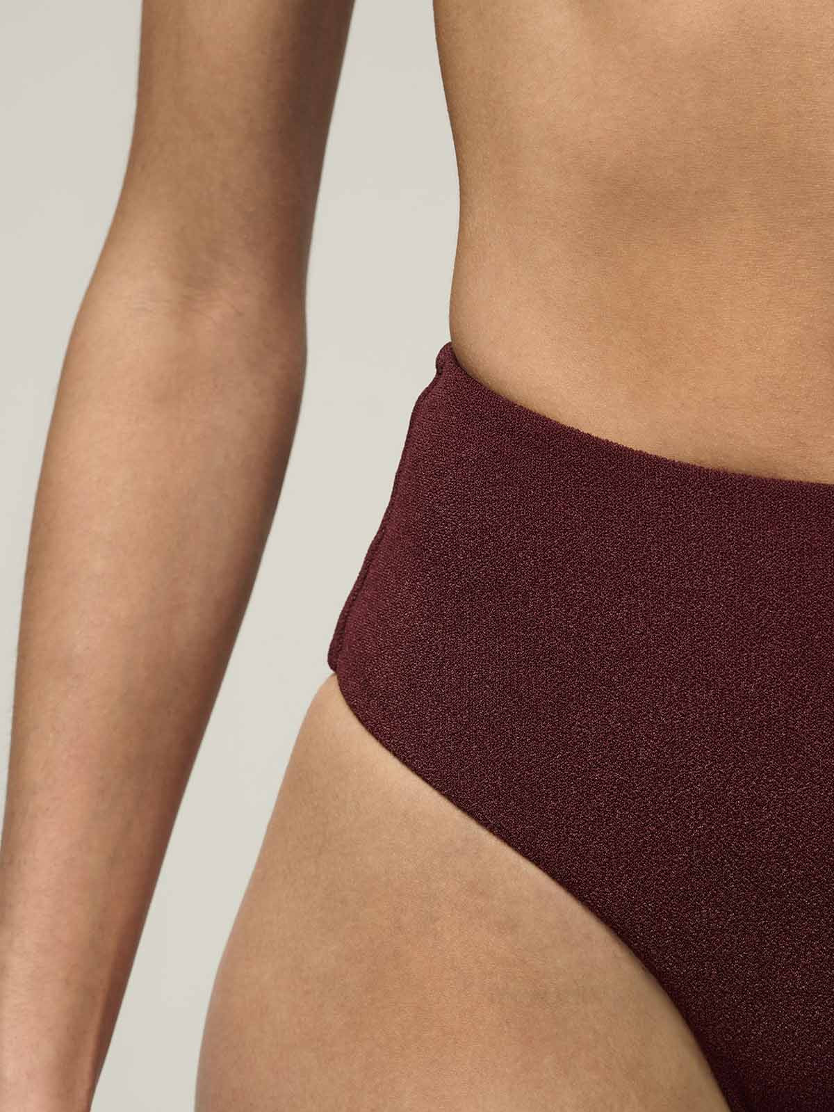 DÓŁ OD BIKINI ELENA BURGUNDY