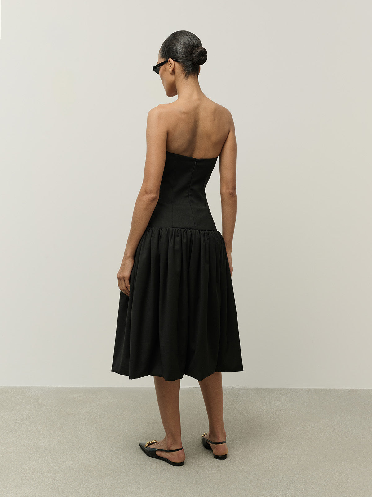 SUKIENKA MIDI GRAZIE BLACK