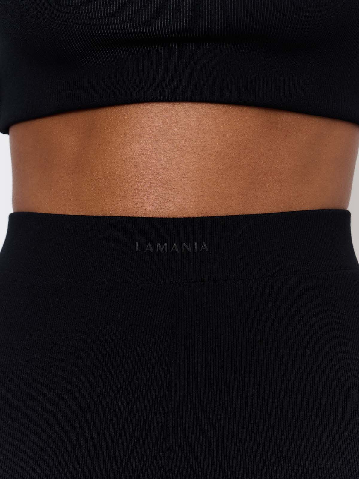 KRÓTKIE LEGGINSY LAUREN BLACK