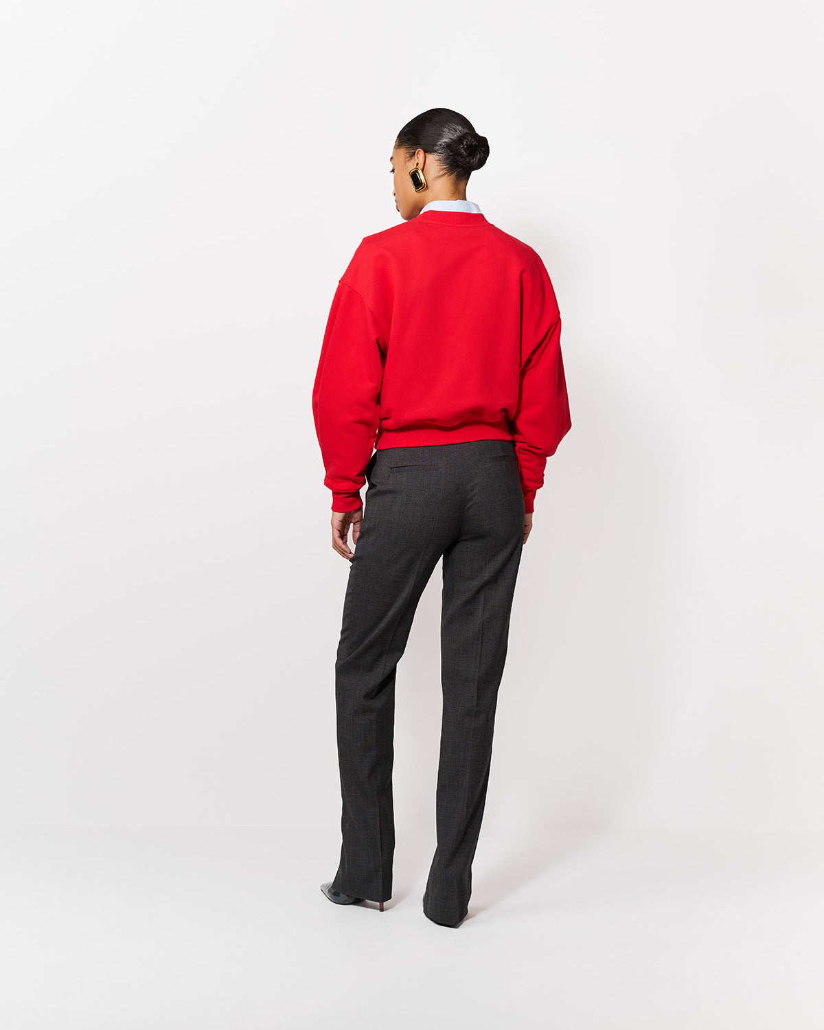 BLUZA CREMA ELECTRIC RED