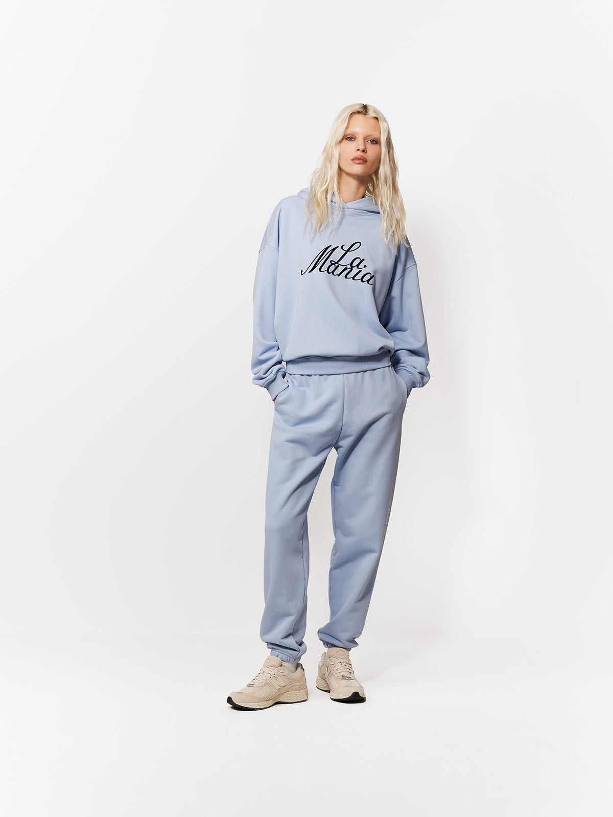 BLUZA Z KAPTUREM SYDNEY PEARL BLUE