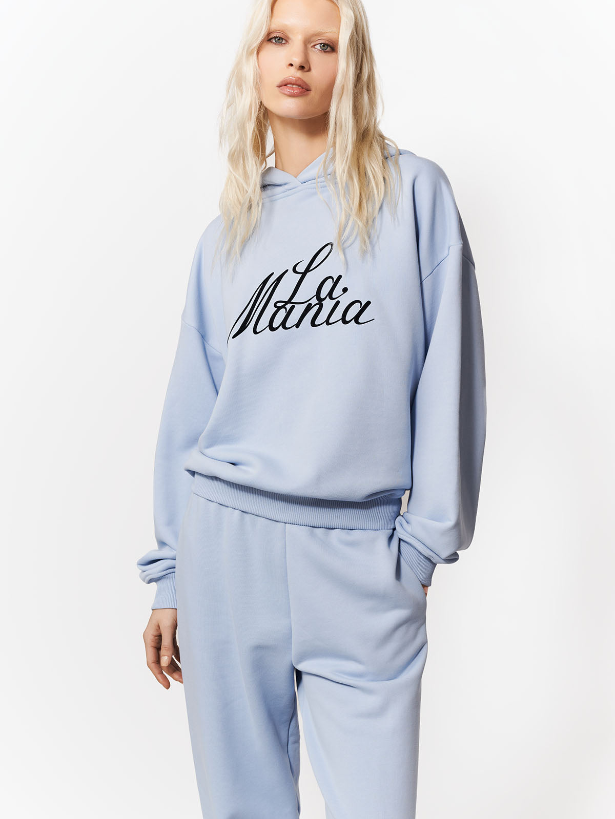 BLUZA Z KAPTUREM SYDNEY PEARL BLUE