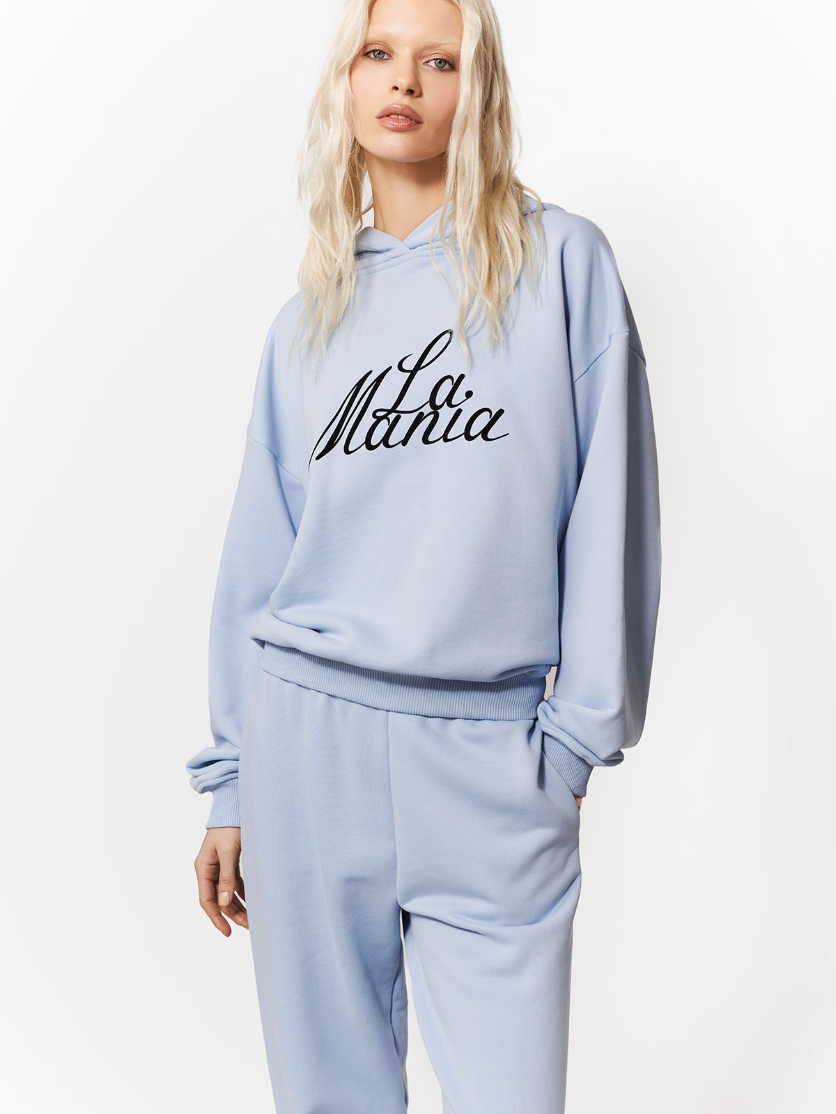 BLUZA Z KAPTUREM SYDNEY PEARL BLUE
