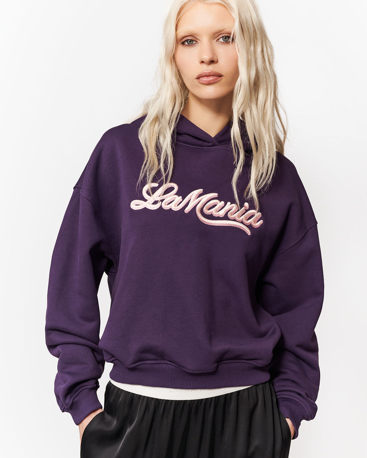 BLUZA Z KAPTUREM LUMA MIDNIGHT PURPLE