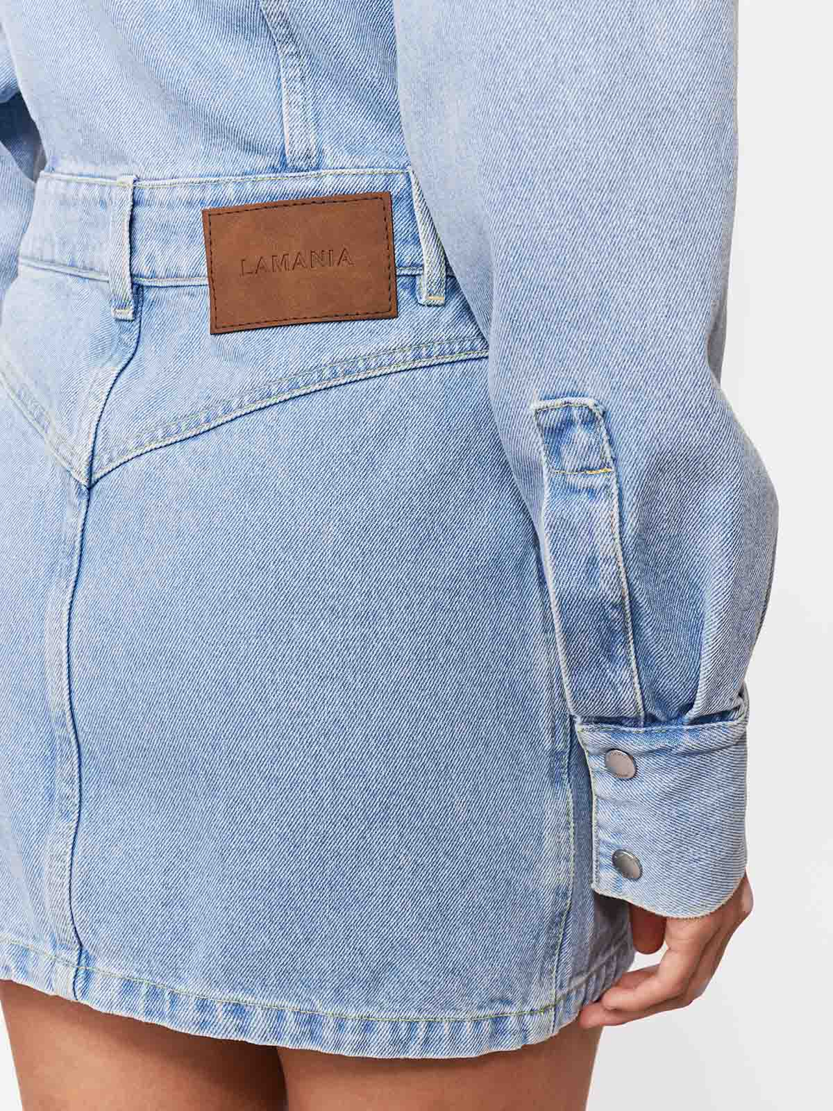 SUKIENKA JEANSOWA AVERY CLASSIC BLUE