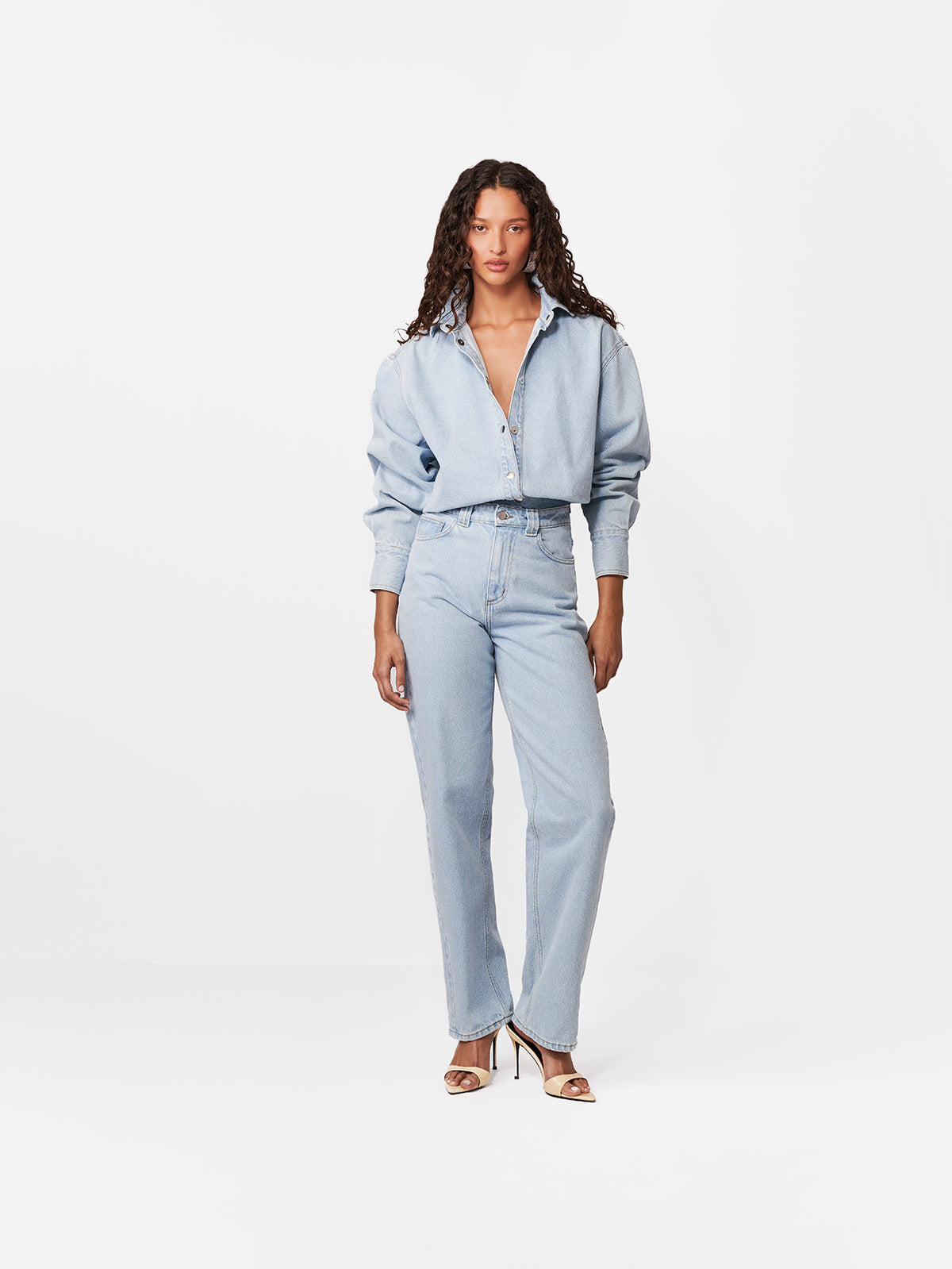 KOSZULA JEANSOWA CASSIDY LIGHT BLUE