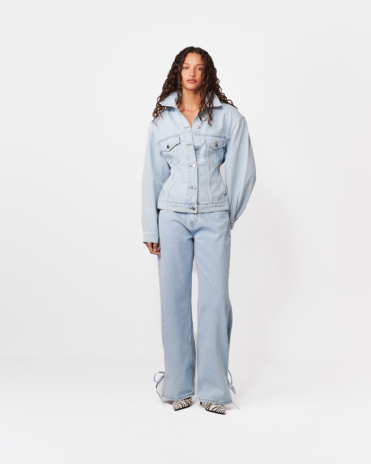 KURTKA JEANSOWA HAIM LIGHT BLUE