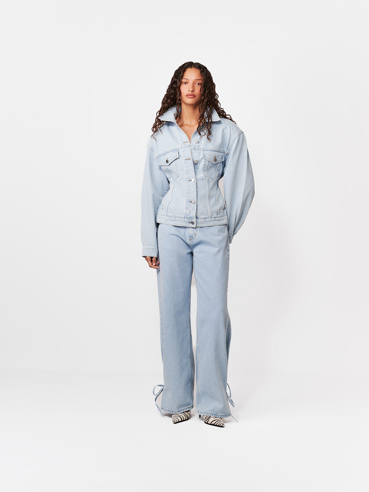 KURTKA JEANSOWA HAIM LIGHT BLUE