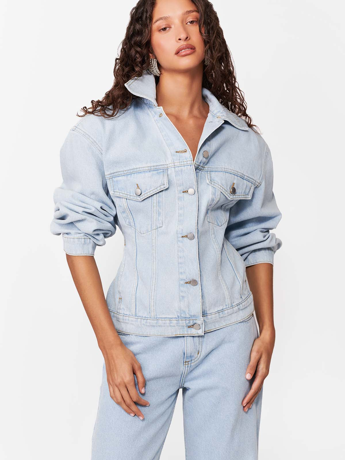 KURTKA JEANSOWA HAIM LIGHT BLUE