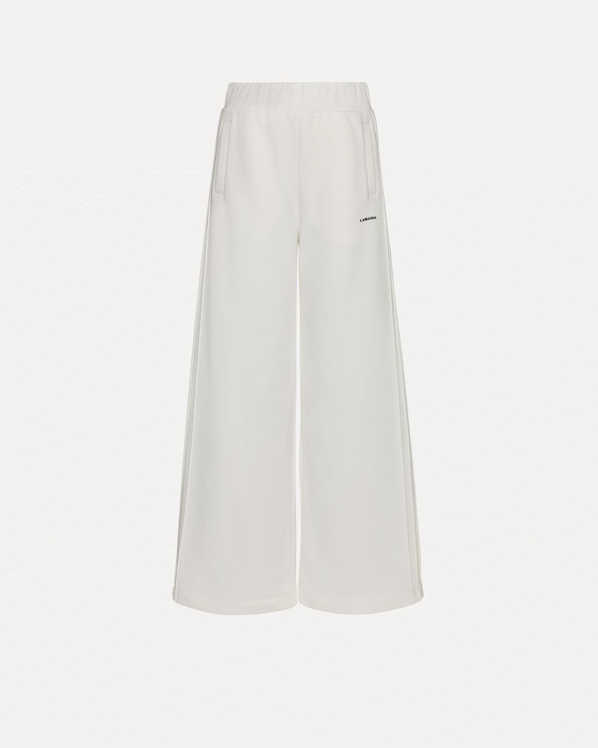 SPODNIE DRESOWE TUCK OFF-WHITE
