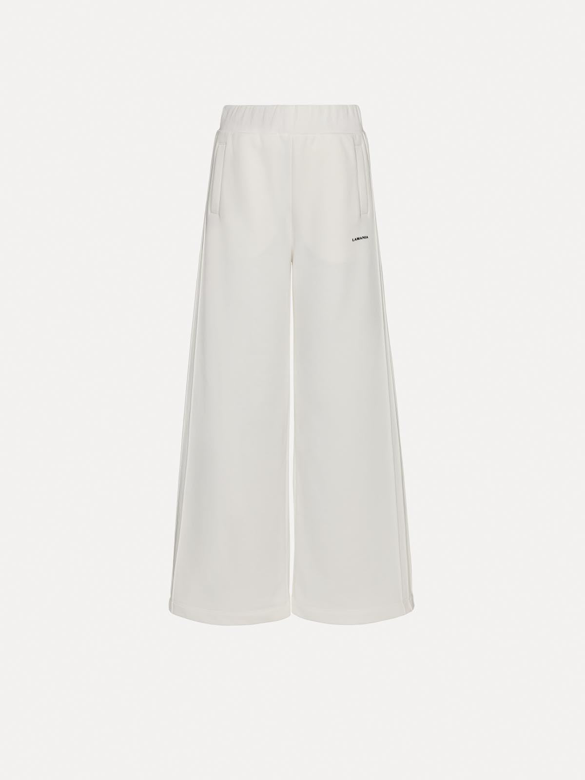 SPODNIE DRESOWE TUCK OFF-WHITE