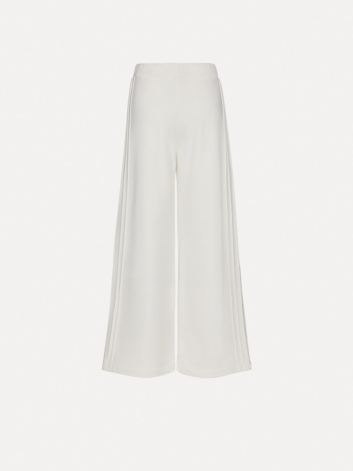 SPODNIE DRESOWE TUCK OFF-WHITE