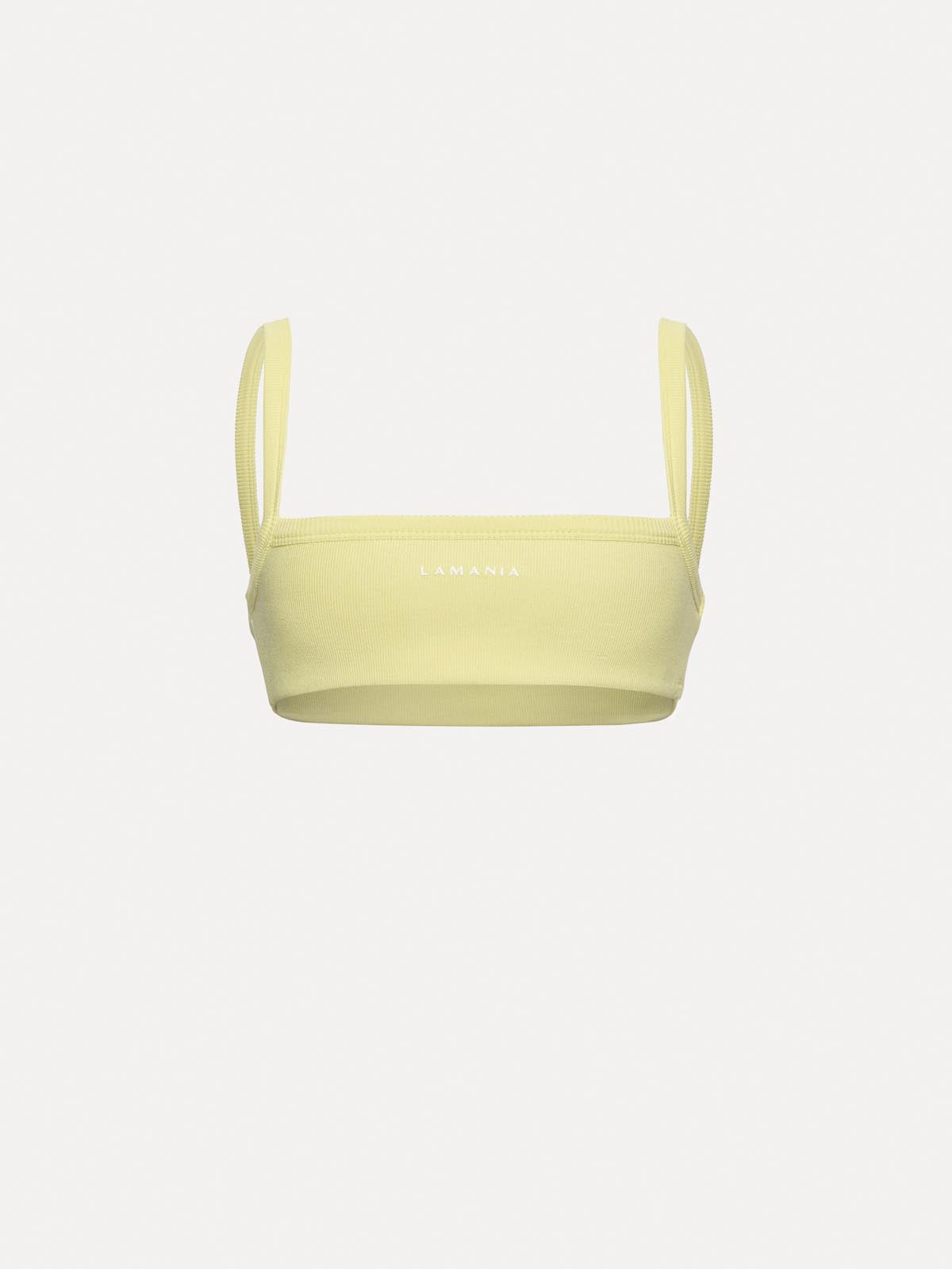 TOP NERI PASTEL YELLOW