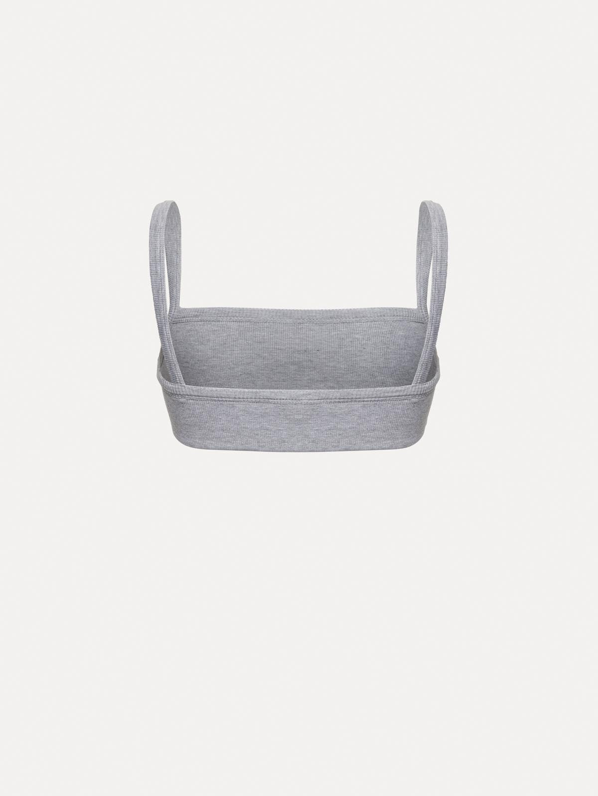 TOP NERI GREY MELANGE