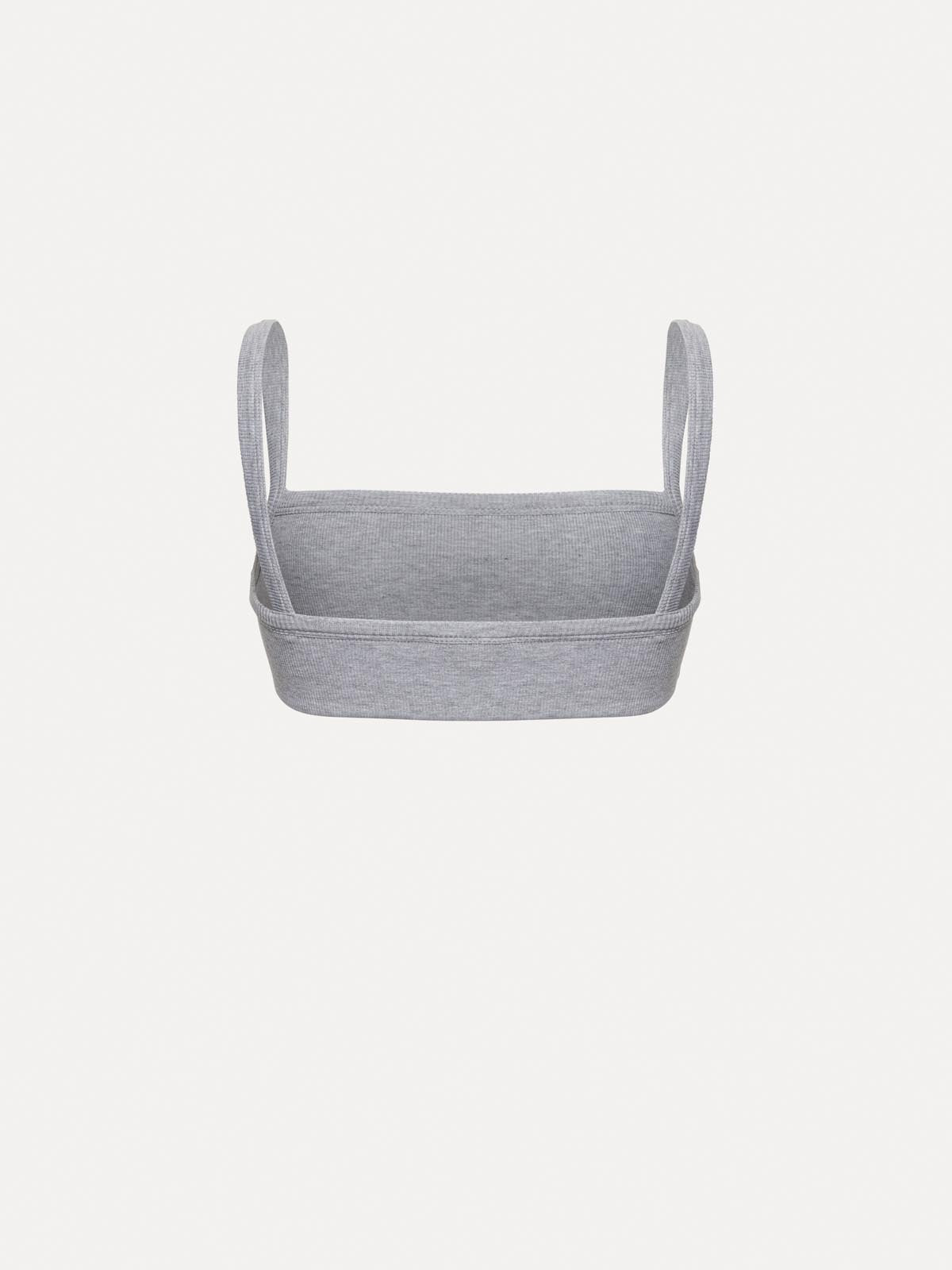 TOP NERI GREY MELANGE