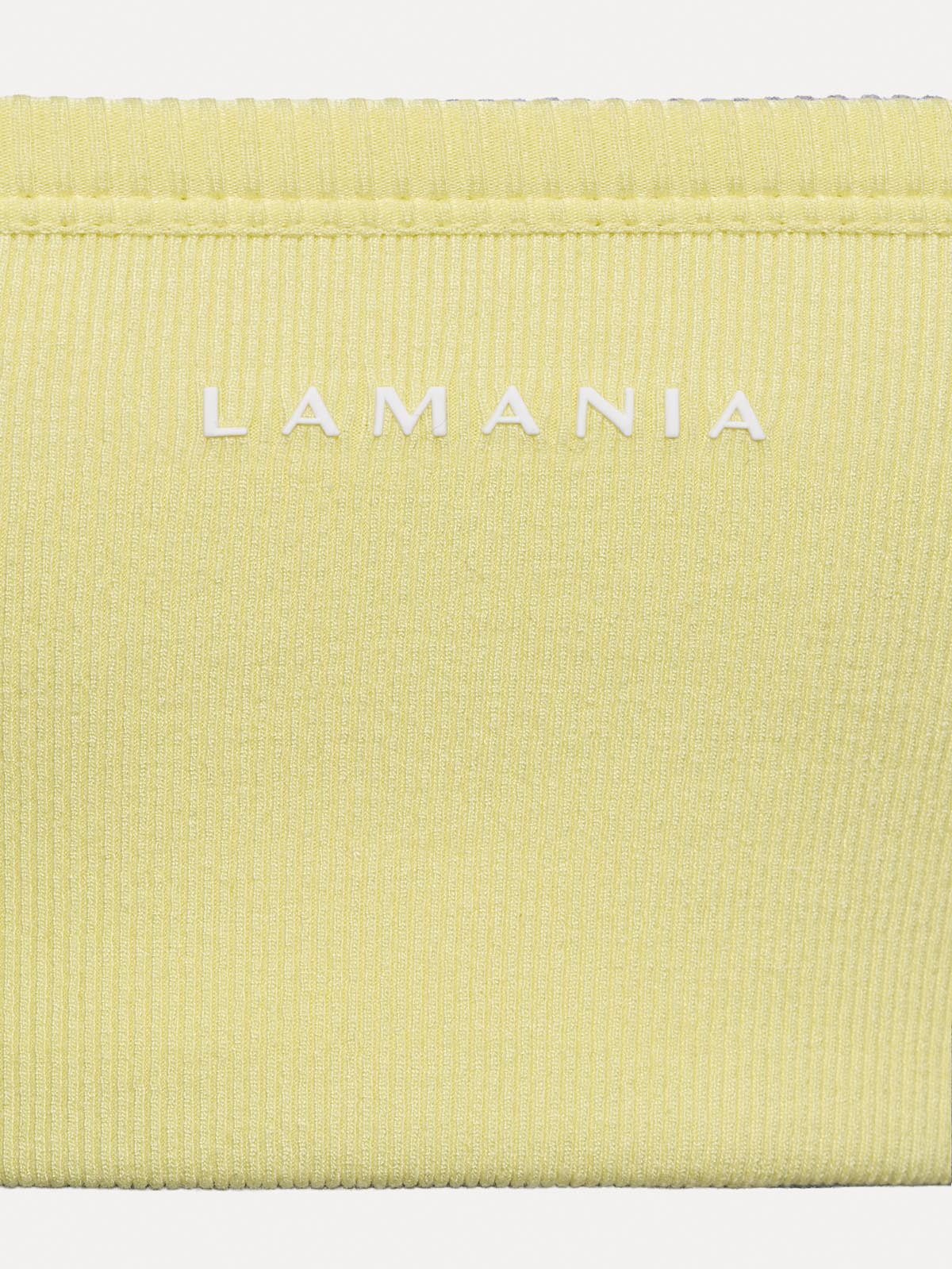 TOP NERI PASTEL YELLOW