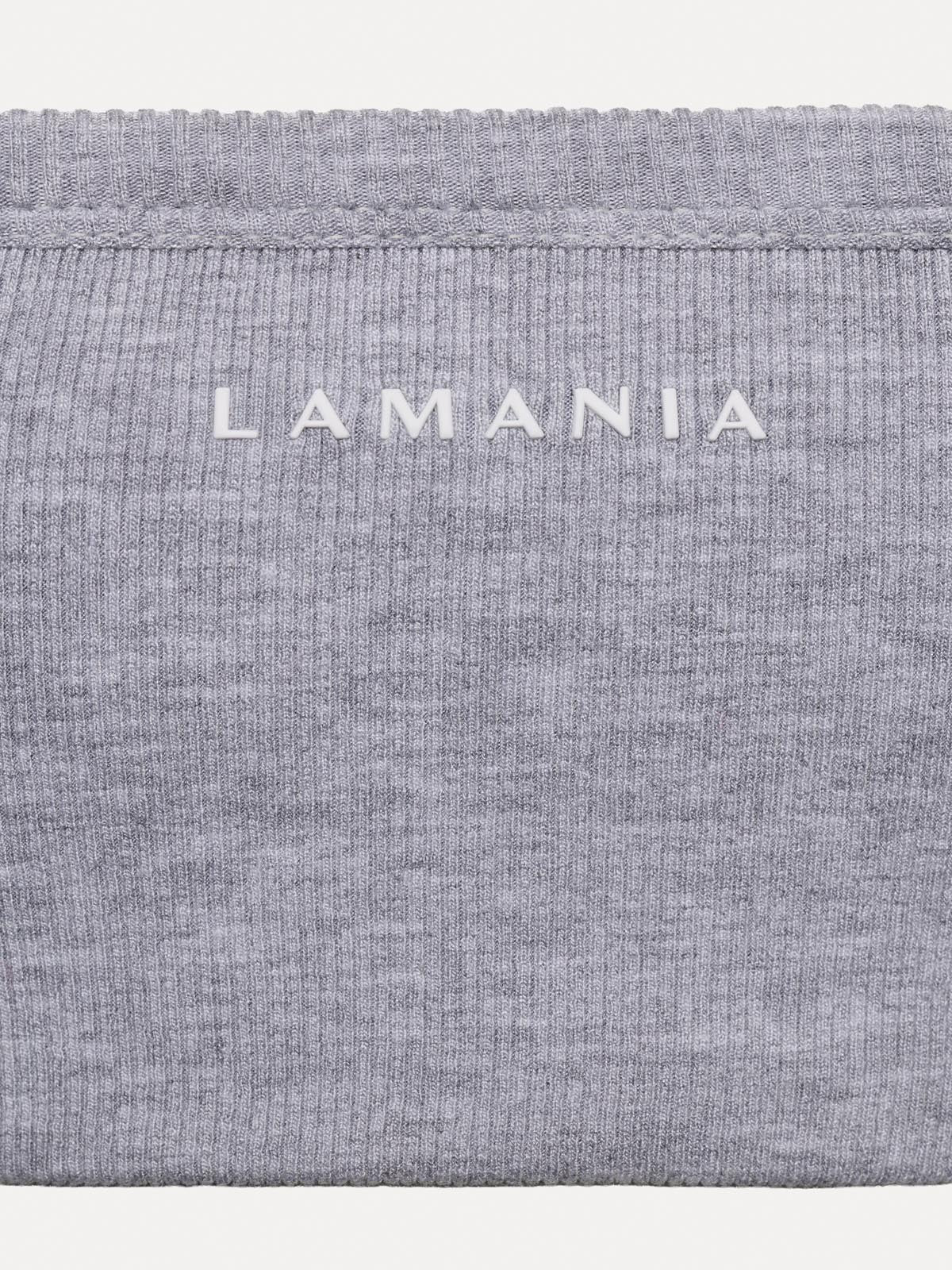 TOP NERI GREY MELANGE