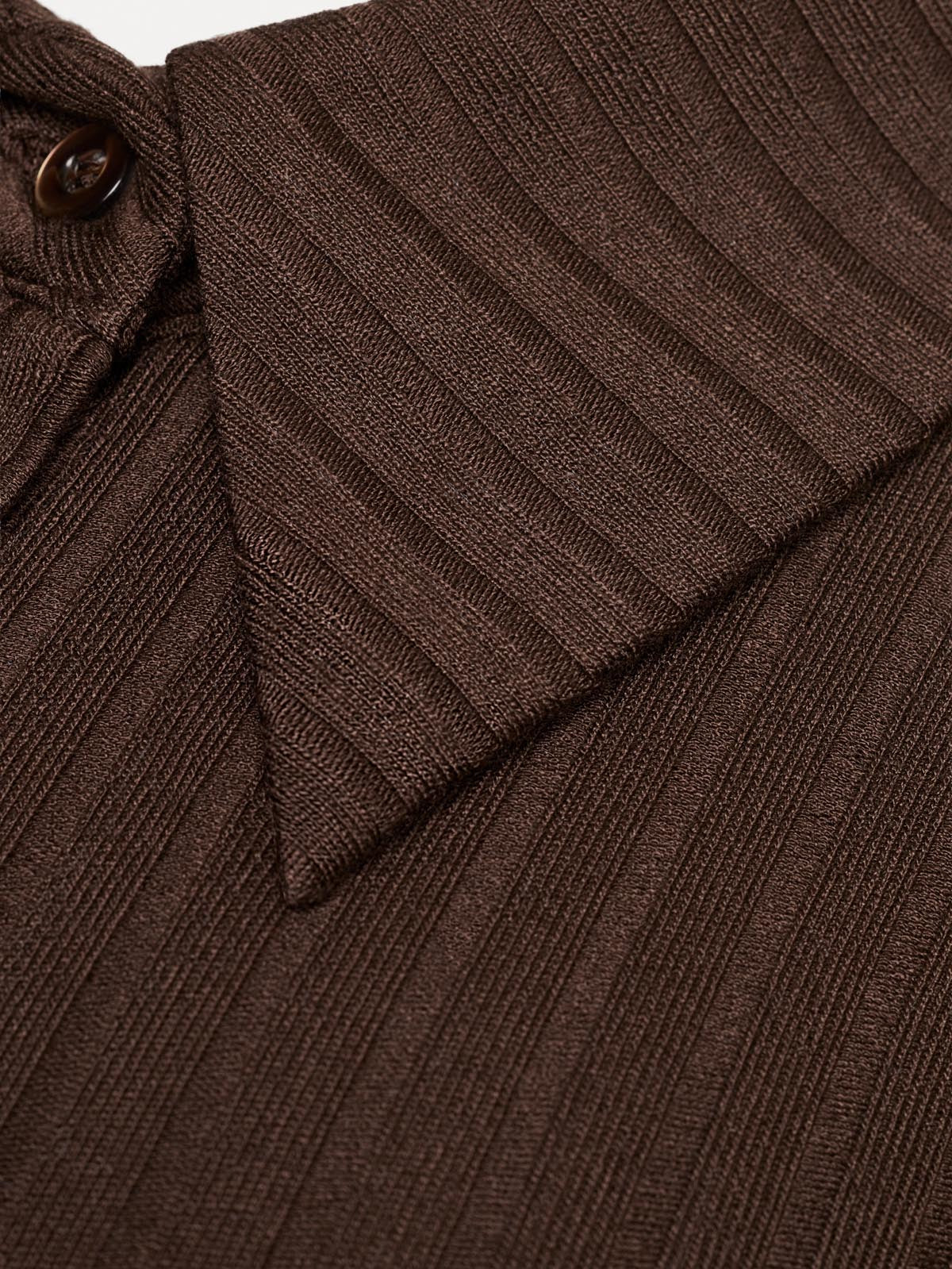 BLUZKA POLO LESLEE DARK CHOCOLATE