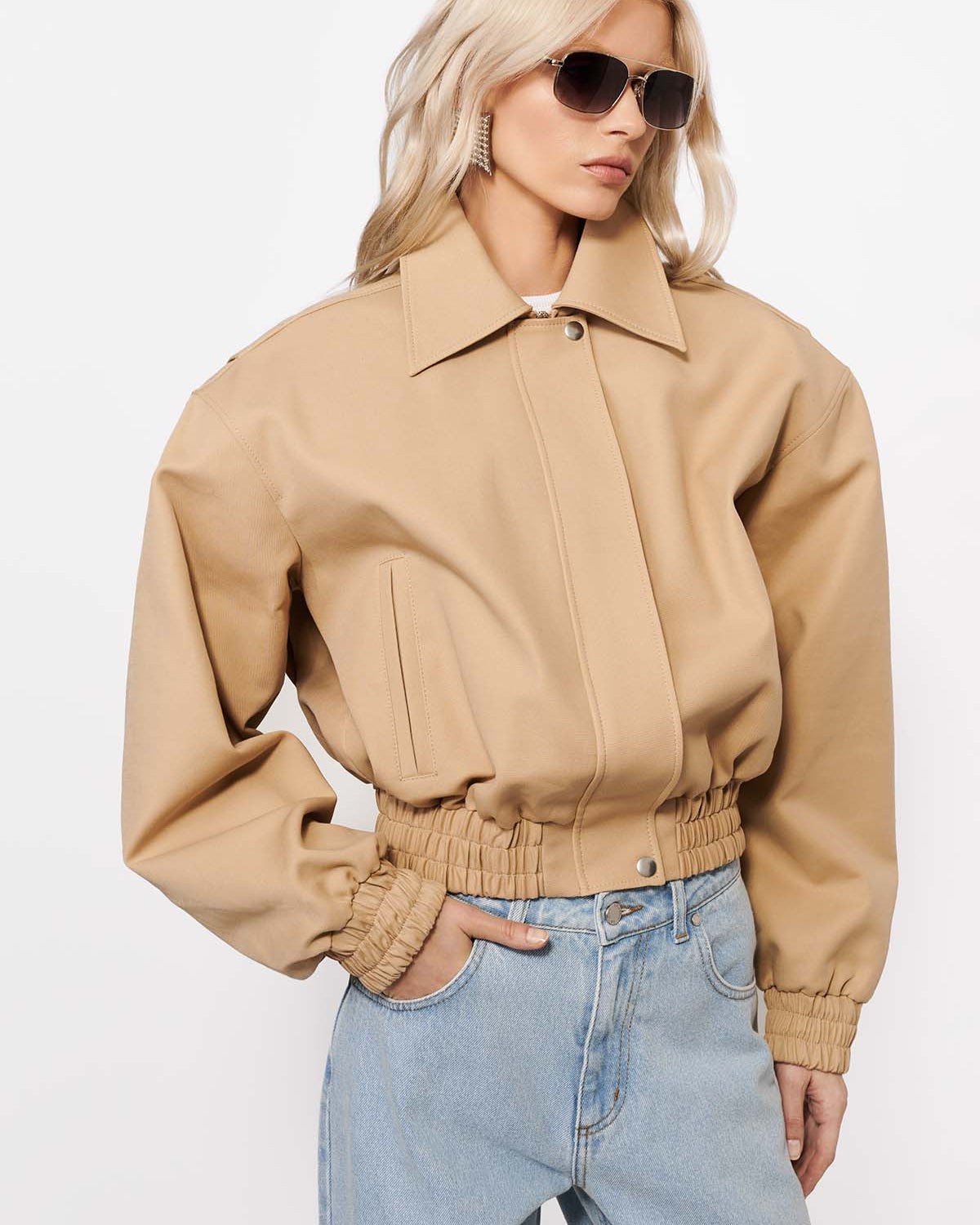 KURTKA GLASGOW BEIGE