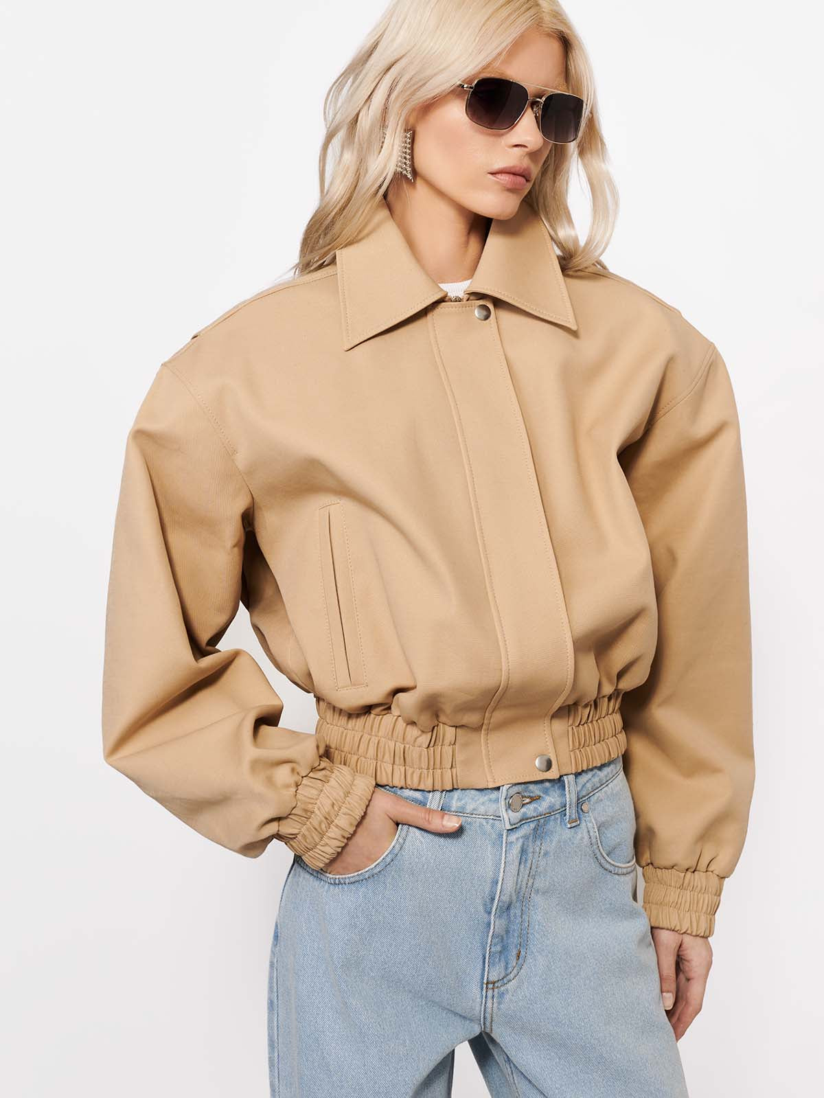 KURTKA GLASGOW BEIGE