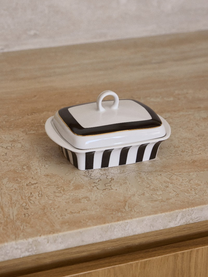 Maselniczka Black Stripes
