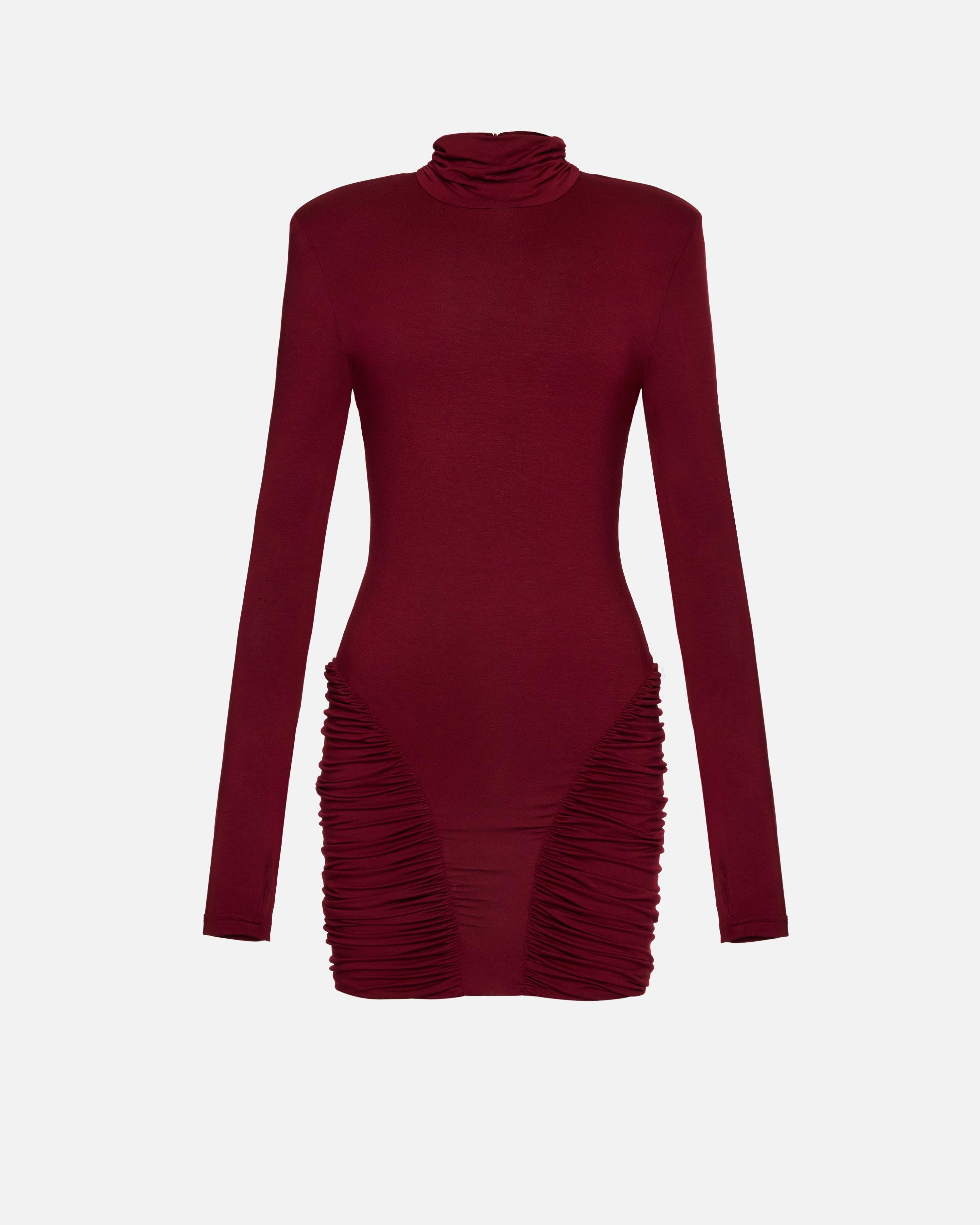 SUKIENKA MINI ORELIS BURGUNDY
