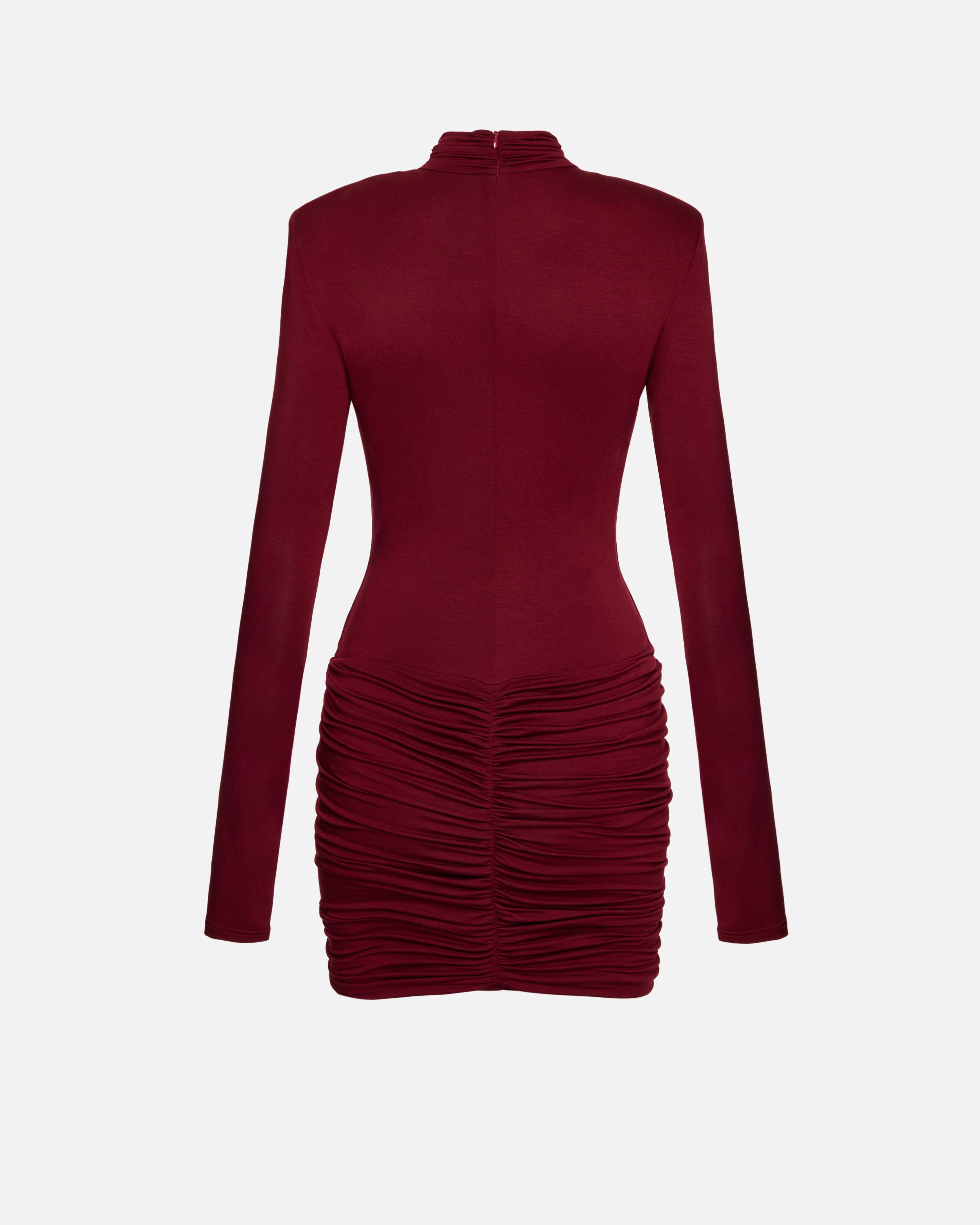 SUKIENKA MINI ORELIS BURGUNDY