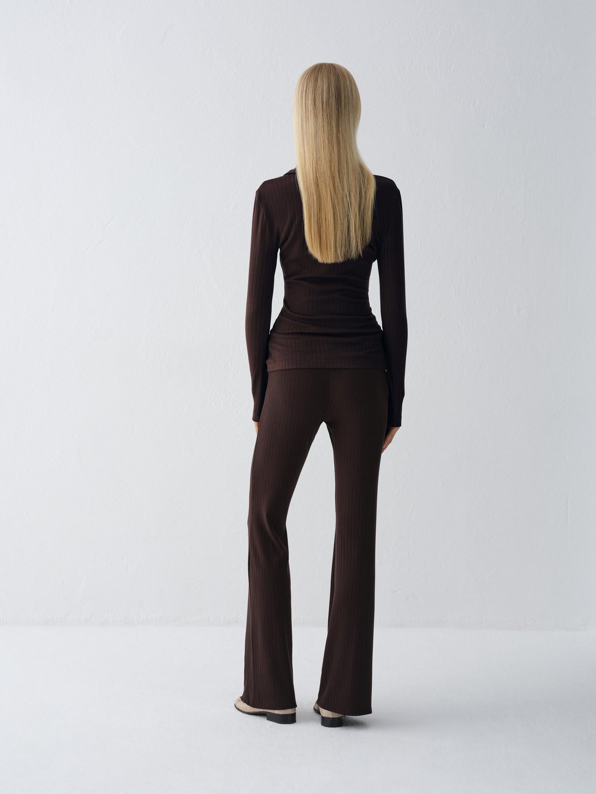 BLUZKA COMELLE DARK CHOCOLATE