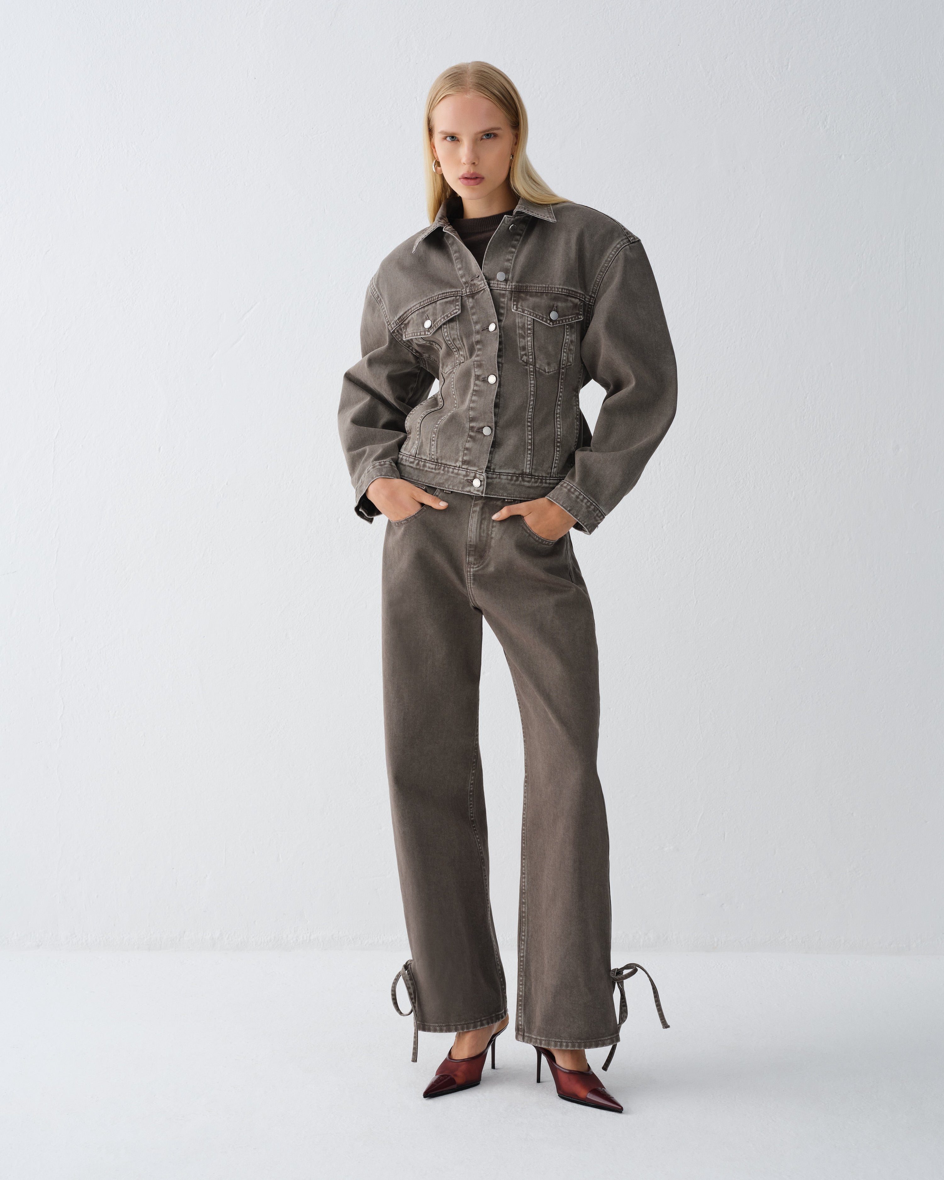 JEANS HORIZON TAUPE