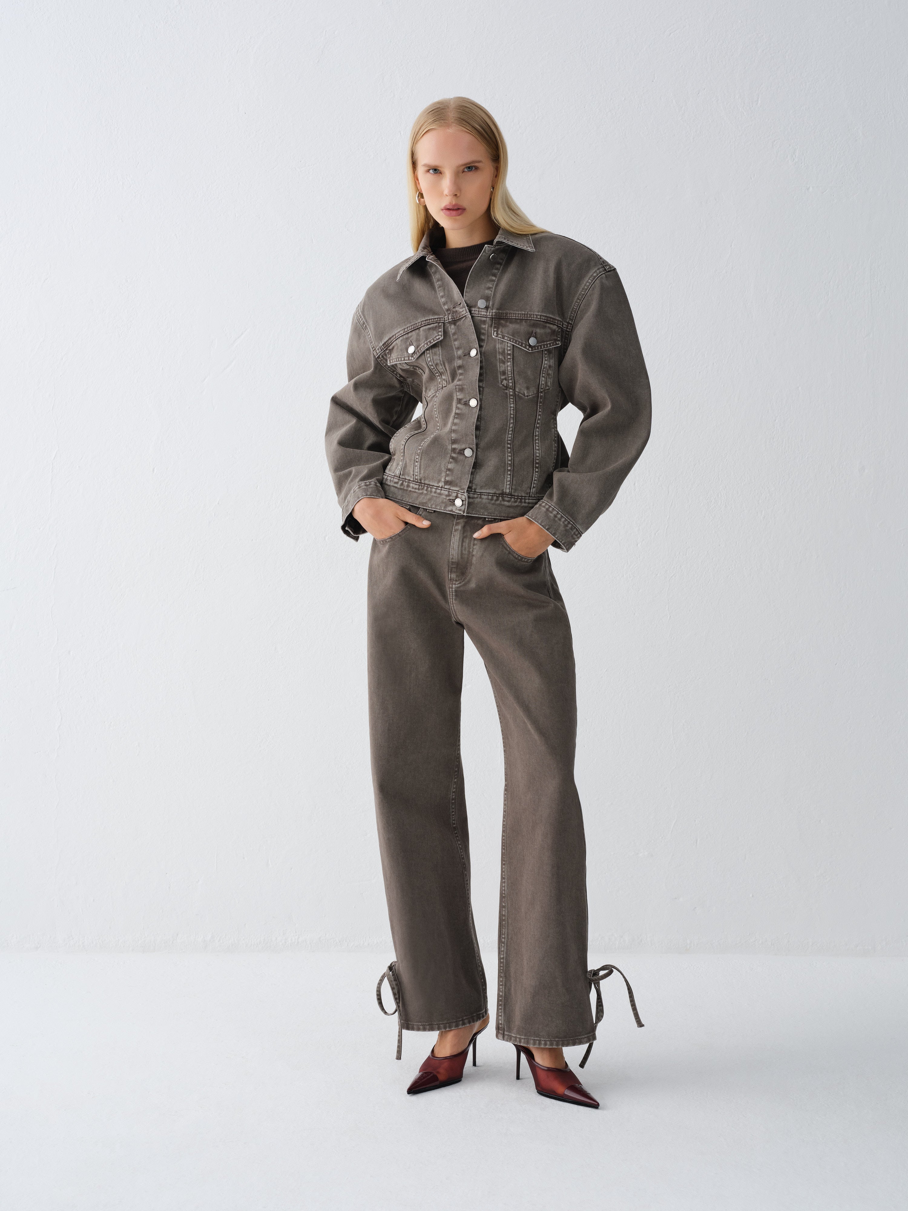 JEANS HORIZON TAUPE