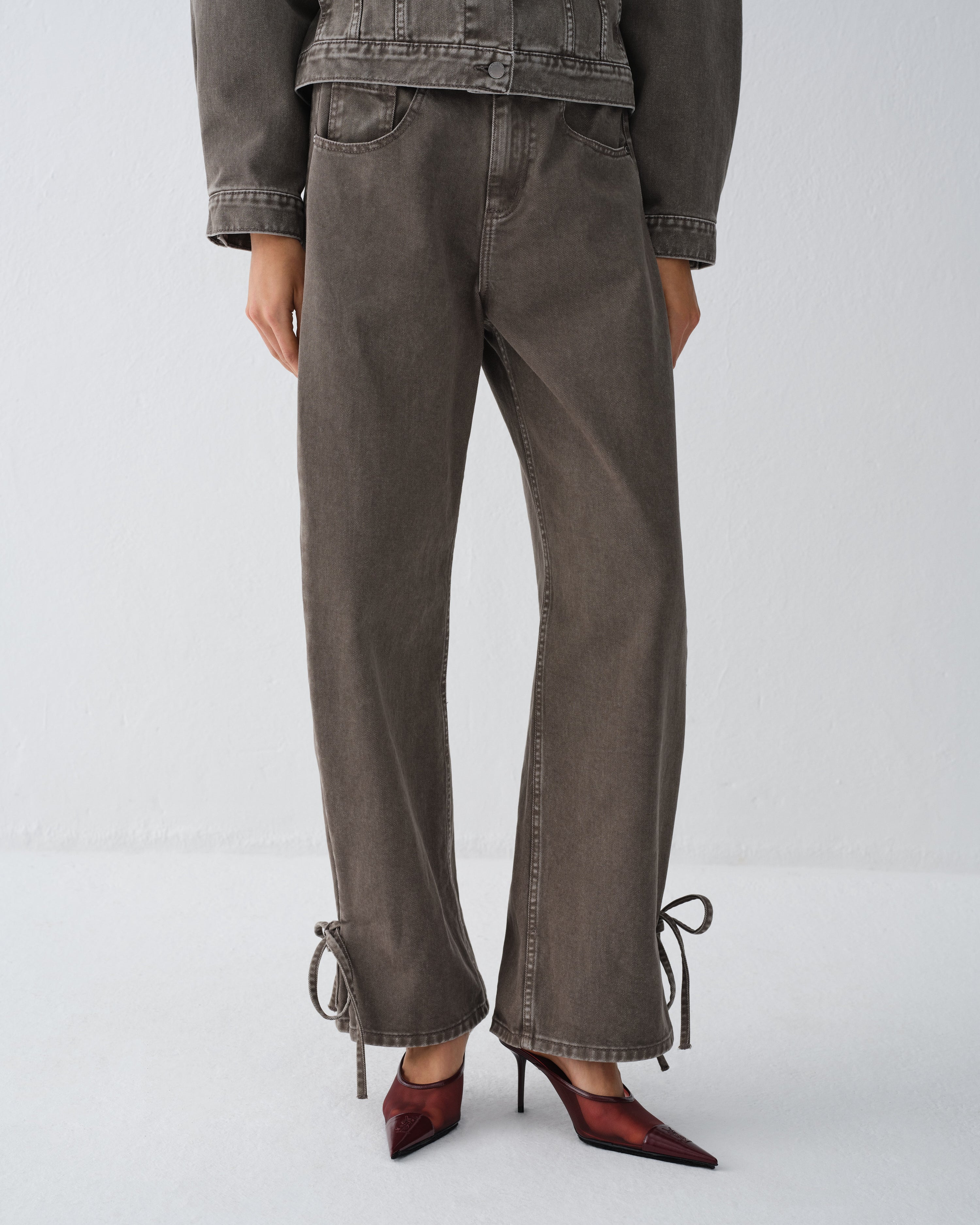 JEANS HORIZON TAUPE