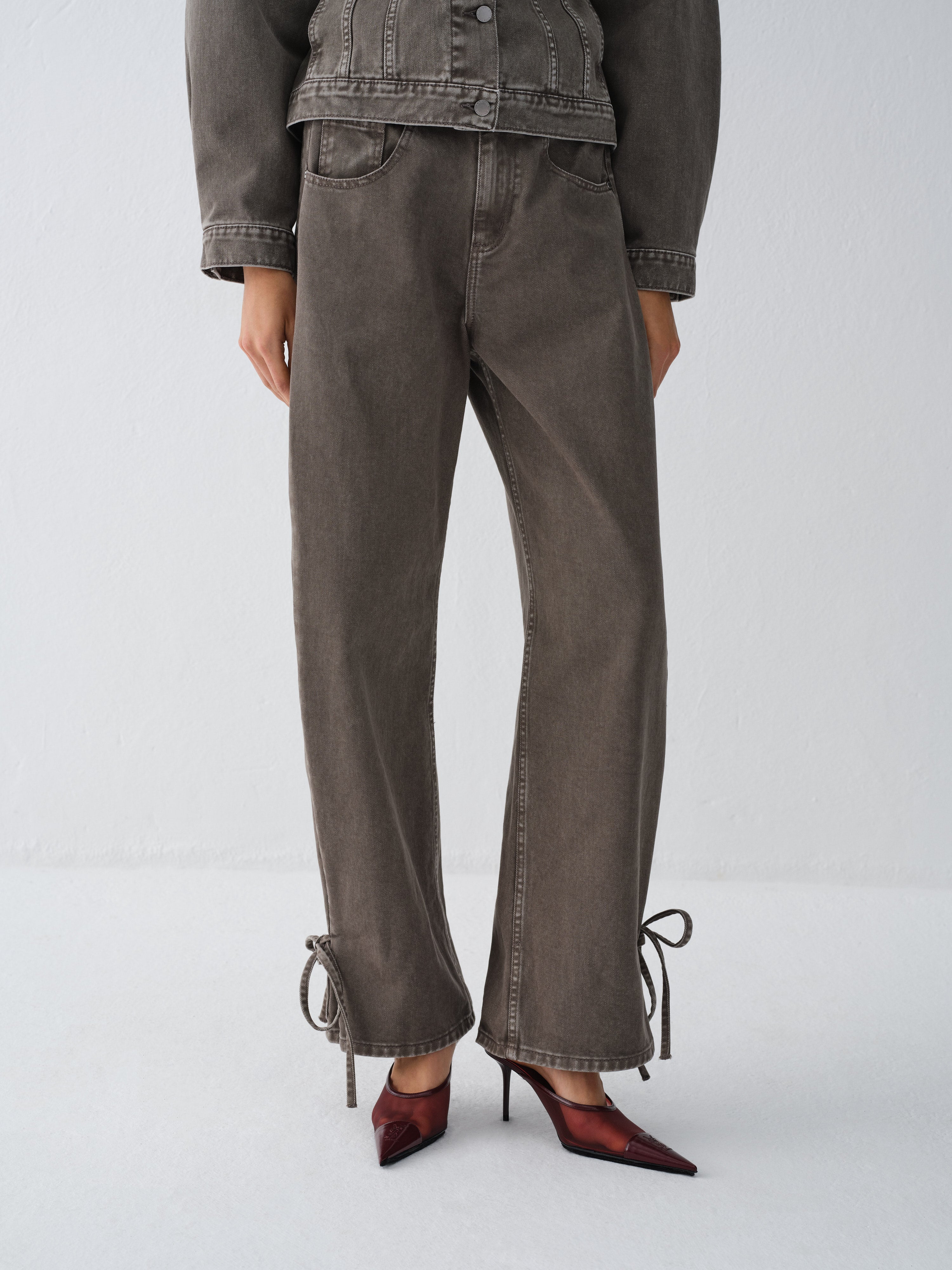 JEANS HORIZON TAUPE