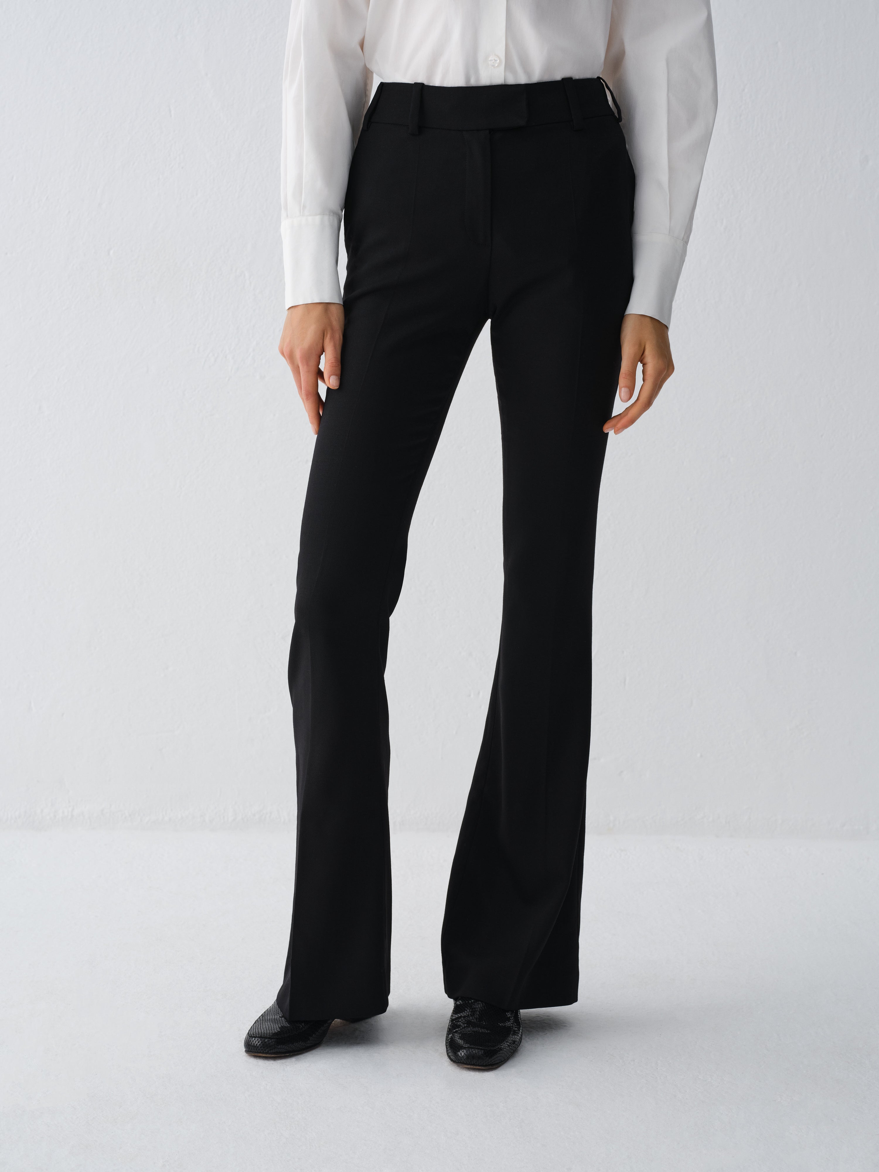 SPODNIE GANITUROWE EDO BLACK