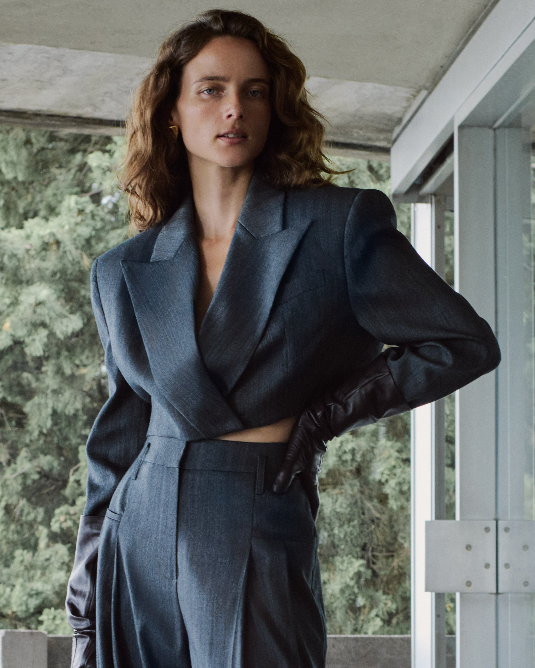 ZAYLEN GRAPHITE BLAZER