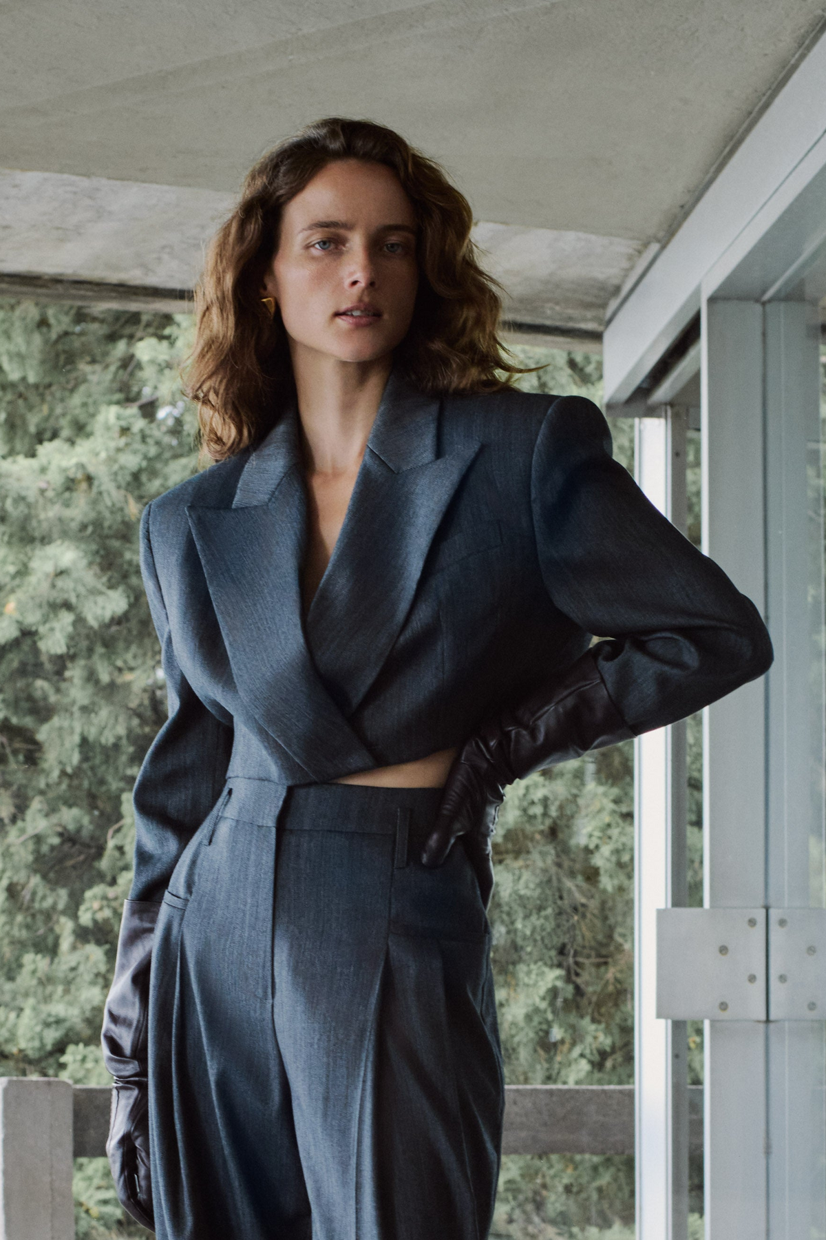 ZAYLEN GRAPHITE BLAZER